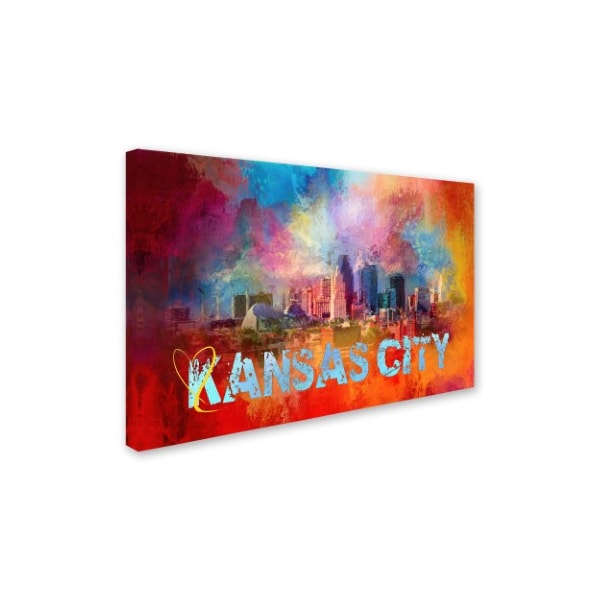 Jai Johnson 'Sending Love To Kansas City' Canvas Art,30x47